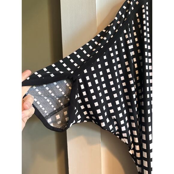 Joseph Ribkoff Open Front Short Sleeve Kimono Cardigan Coverup Size 14 - Picture 2 of 11